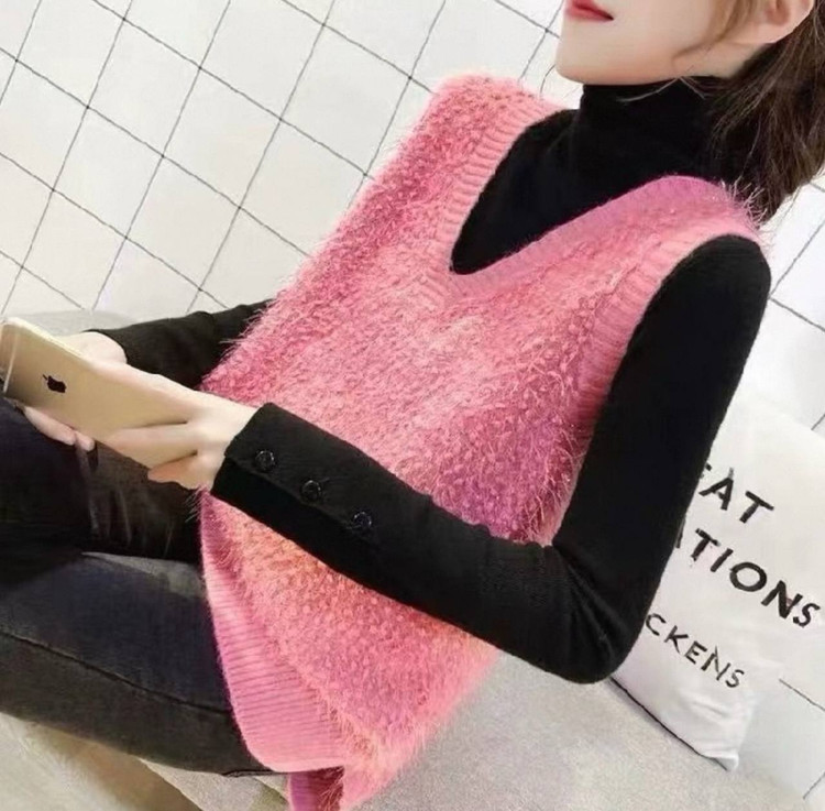 ژیله موهردار وارداتی دخترانه رنگی فانتزی در سه رنگ بغل چاکدار